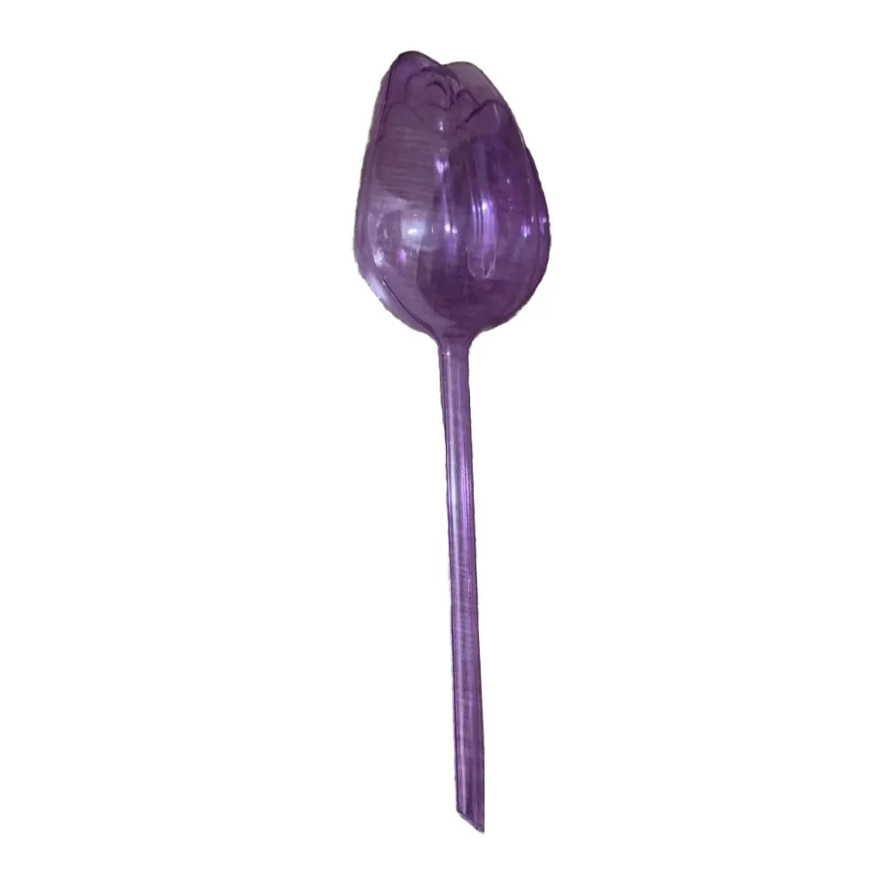 Plastic Tulip Plant Watering Globes Water Conservation Time-Saving Plant Water Dripper Transparent Potted Watering Artifact