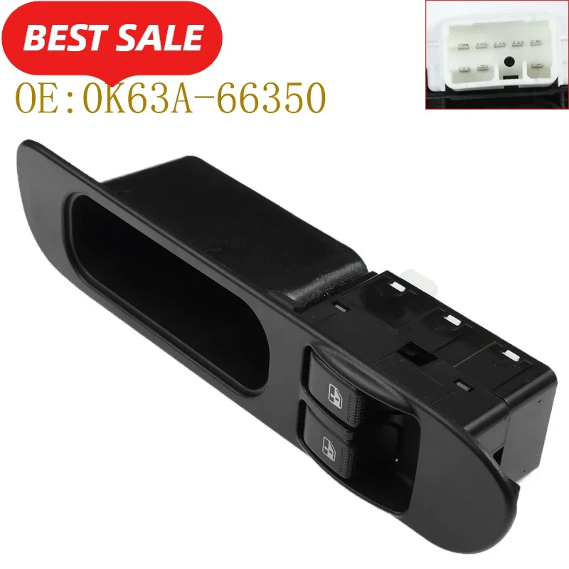 

0K63A-66350 Electric Power Master Window Switch Lifter Button Car 0K63A66350 For Kia K2500 K2700 K2700II K3000 K3000II