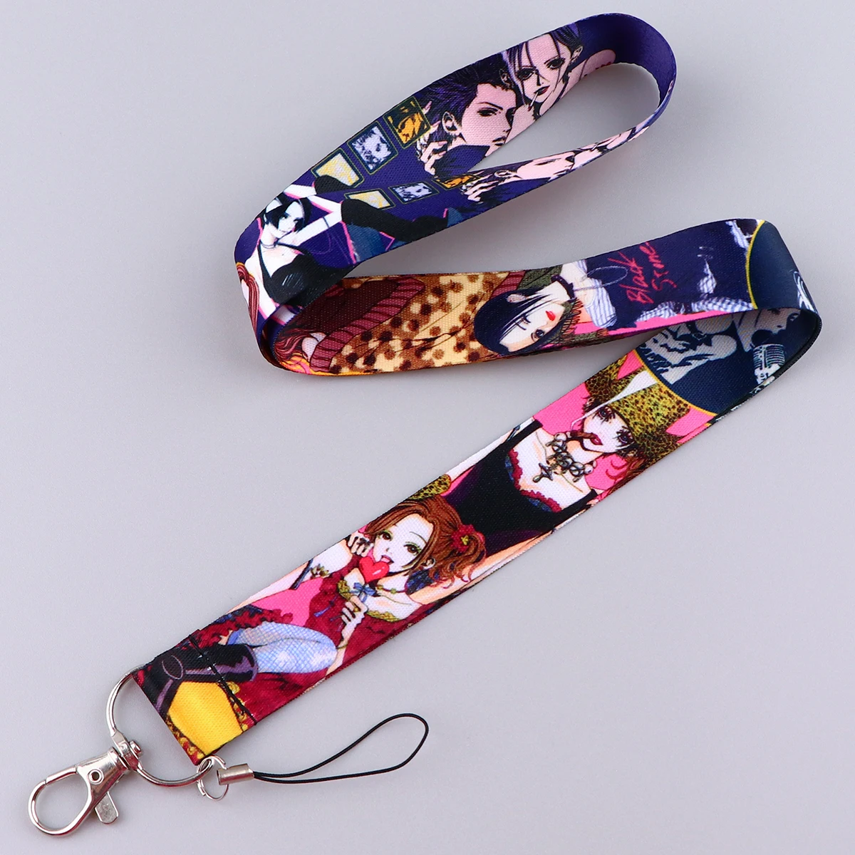 Lanière de cou classique Anime NANA Oosaki, porte-clés, breloque pour téléphone portable, ULà suspendre, accessoires lariat, badge