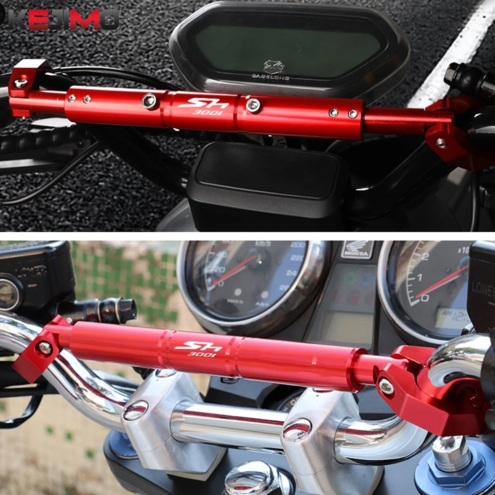 SH 300i SH300I Universal Motorcycle For Honda SH300i sh All Years Adjustable Crossbar Handlebar Balance Bar Navigation bracket