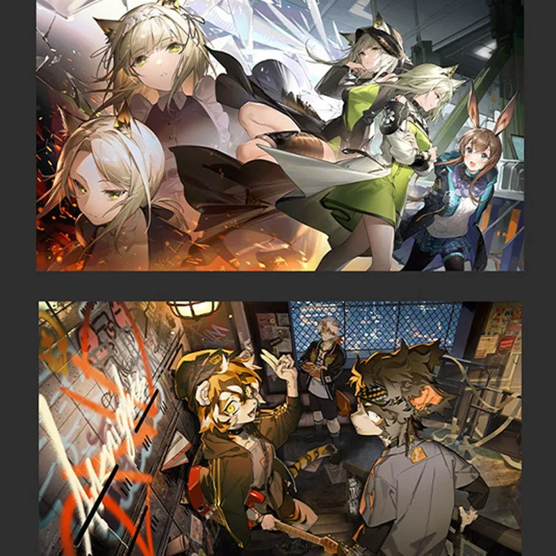 Arknights Game Commemorative Picture Album Book Vol.2 Giving Gifts Illustration Collection Art Book