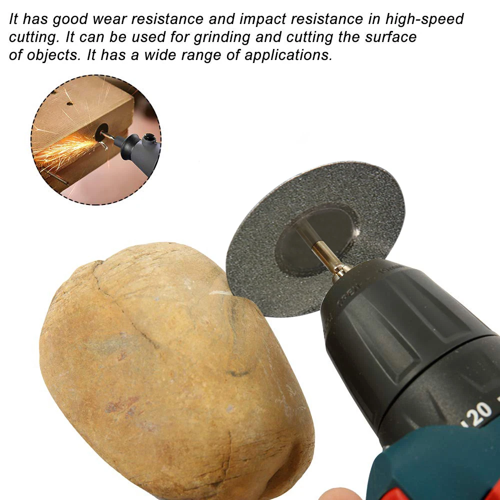 50mm Diamond Cutting Wheel Cut Off Discs Coated Rotary Tool For Dremel Tile cleaner Beauty Stitch Cutting Discs Home DIY Tool