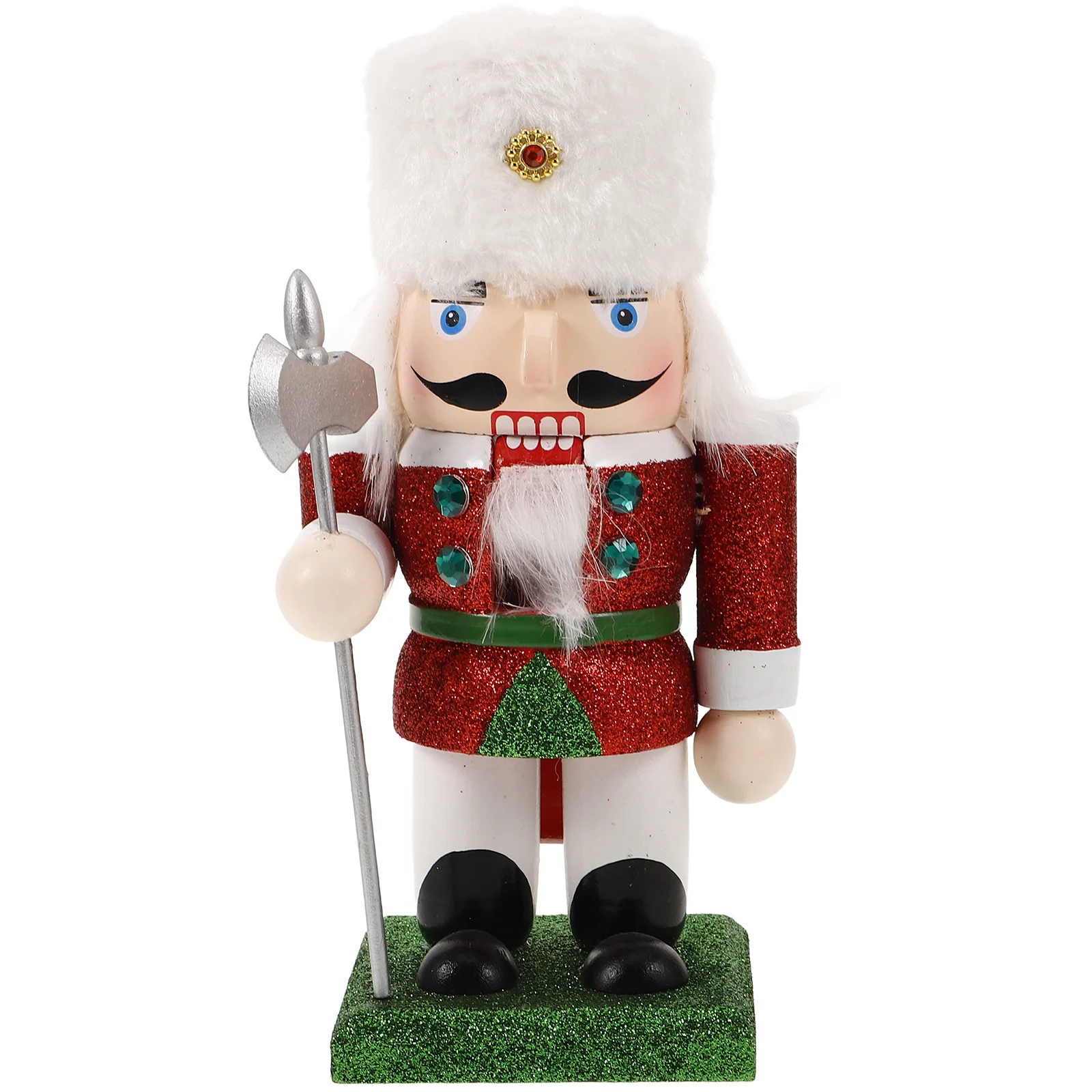 

Nutcracker Christmas Decor Wooden Soldier Traditional Holiday Tabletop Decoration Christmas Wood Nutcracker Vintage Home Decor