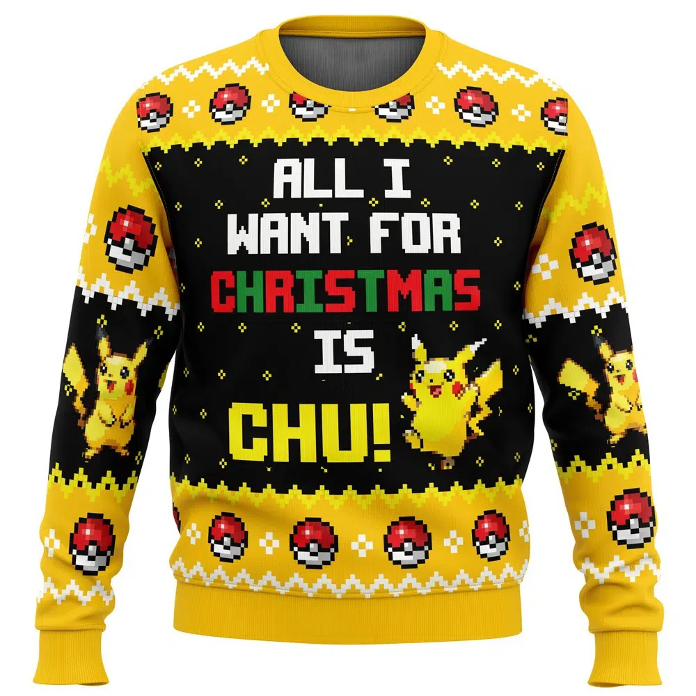 bandai-pokemon-anime-periferico-pikachu-adulto-criancas-feio-natal-crewneck-moletom-macio-confortavel-solto-plus-size-outono-inverno