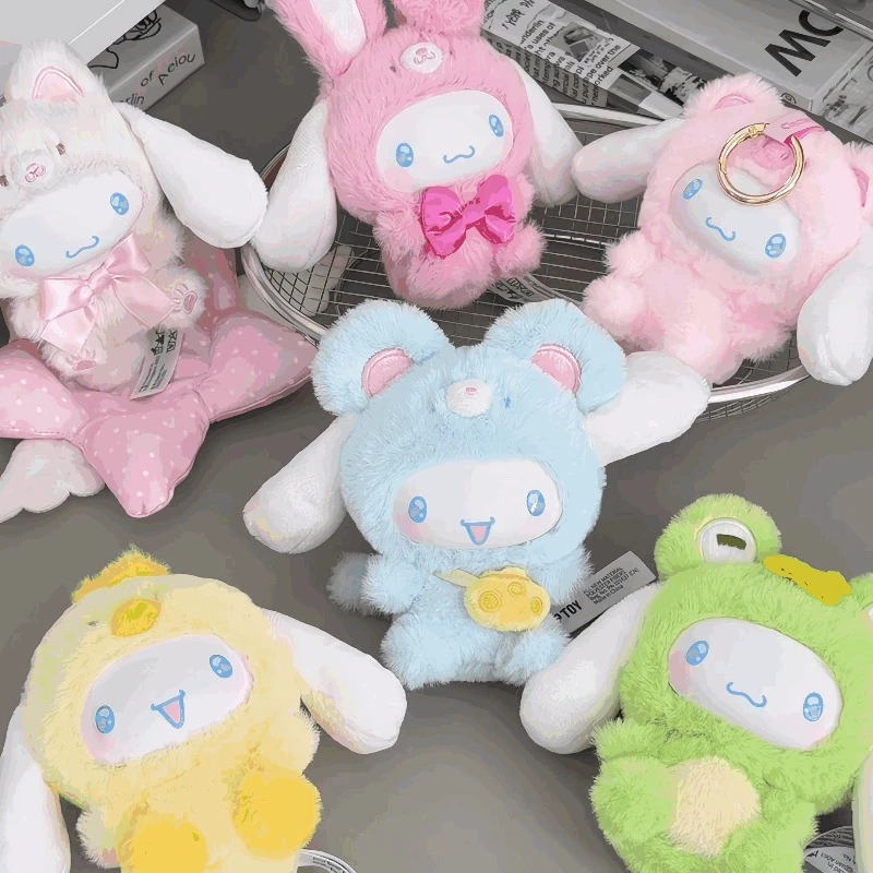 

Cinnamoroll Animal Party Series Blind Box Cute Anime Figure Cinnamoroll Mystery Box Anime Doll Keychain Trend Toys Surprise Gift