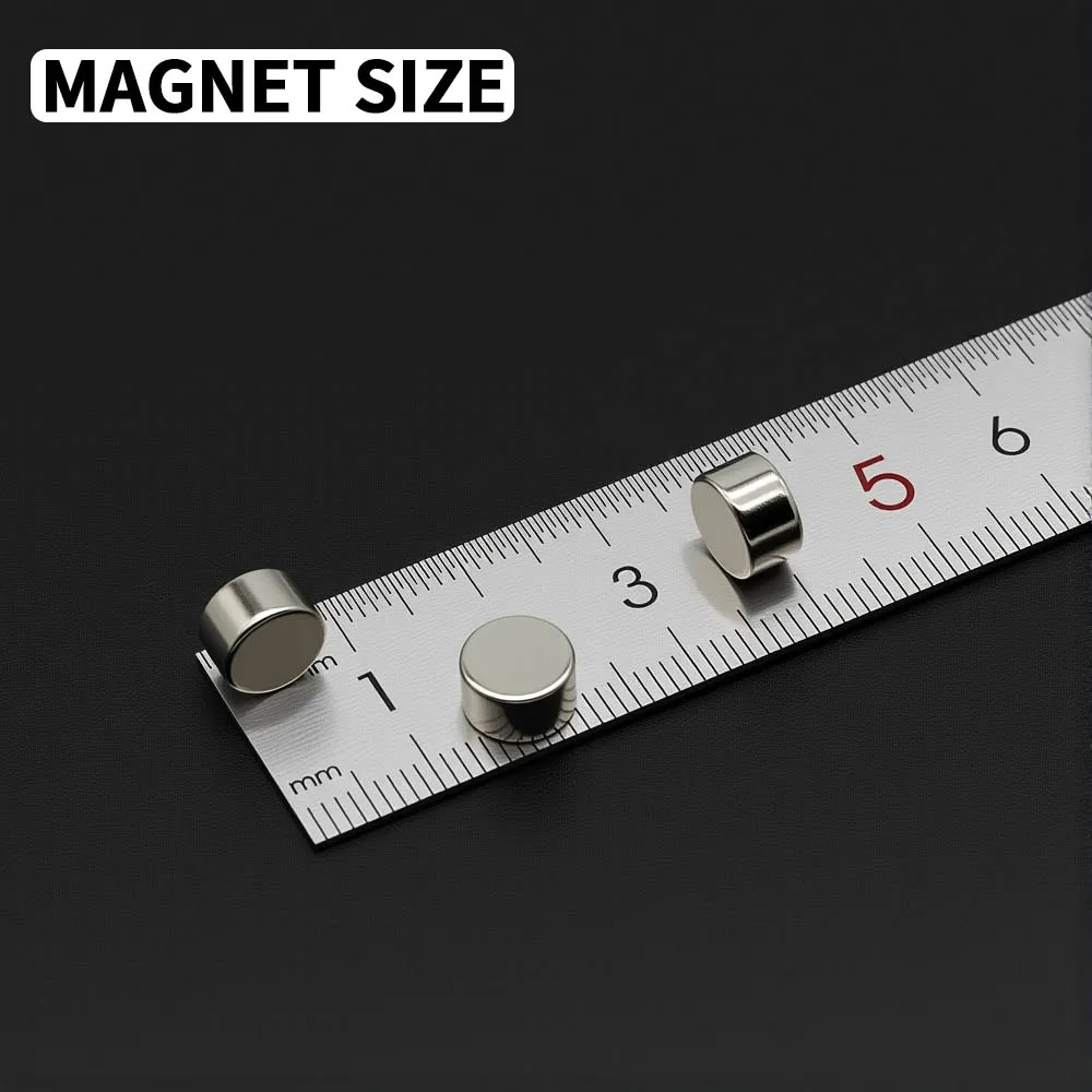 8x5mm Powerful Neodymium Magnet N35 NdfeB Permanent Magnetic imanes Round Super Strong Fridge Magnets DIY