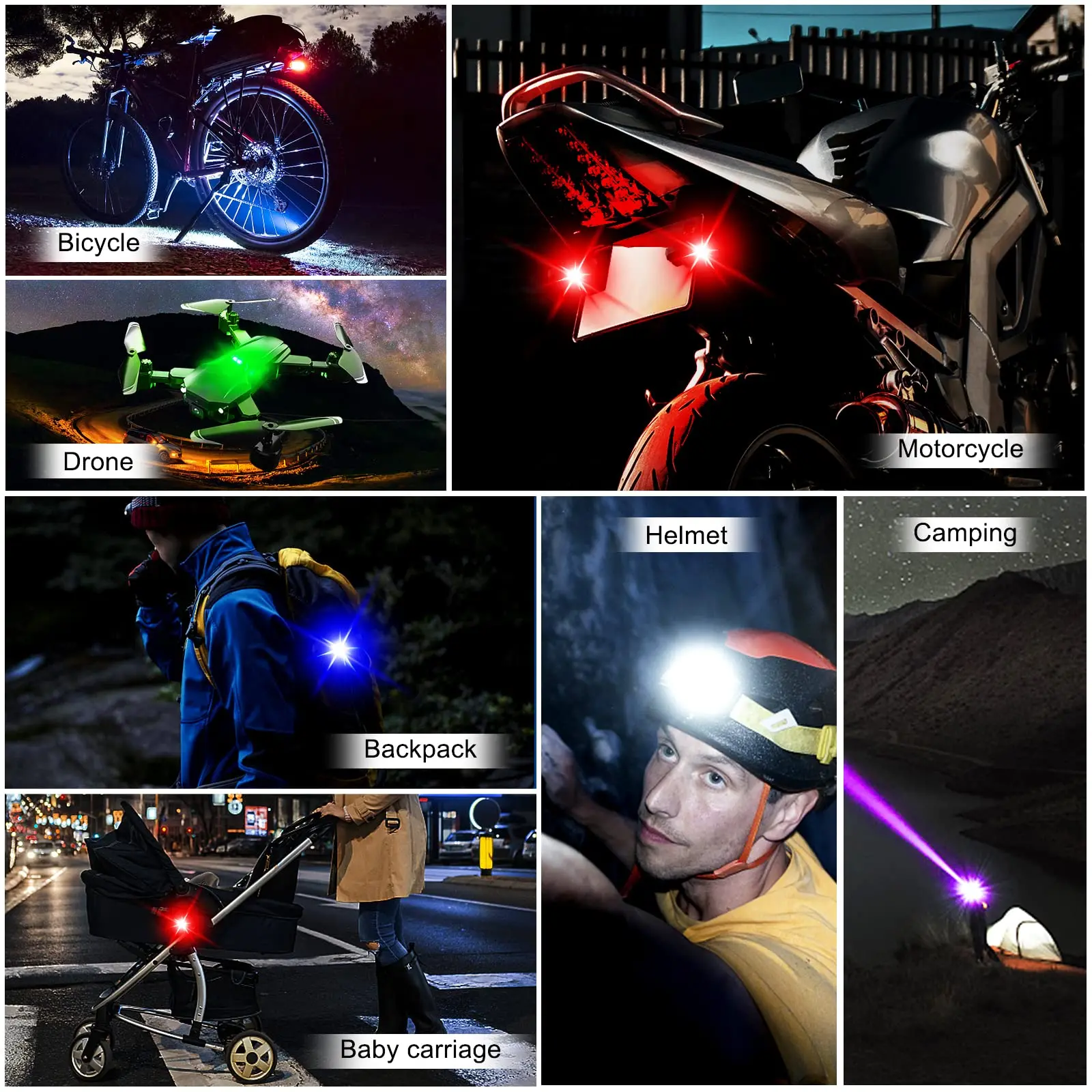 Motorcycle Lights Drone Strobe - Drone Strobe Light ulasan dan harga