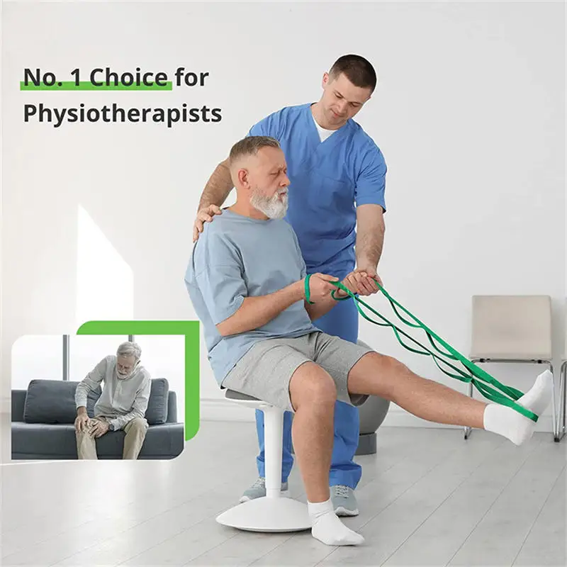 

Yoga Stretching Belt Dance Stretching Band Elastic Yoga Resistance Bands Home Pilates Exercise Pull Strap Belt Fitness Sport