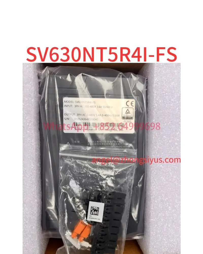 The new SV630NT5R4I-FS servo drive
