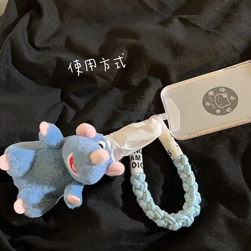 디즈니 라따뚜이 부드러운 플러시 셰프 모자 레미 인형 키체인 백팩 장식품 장난감 커플 소년 선물