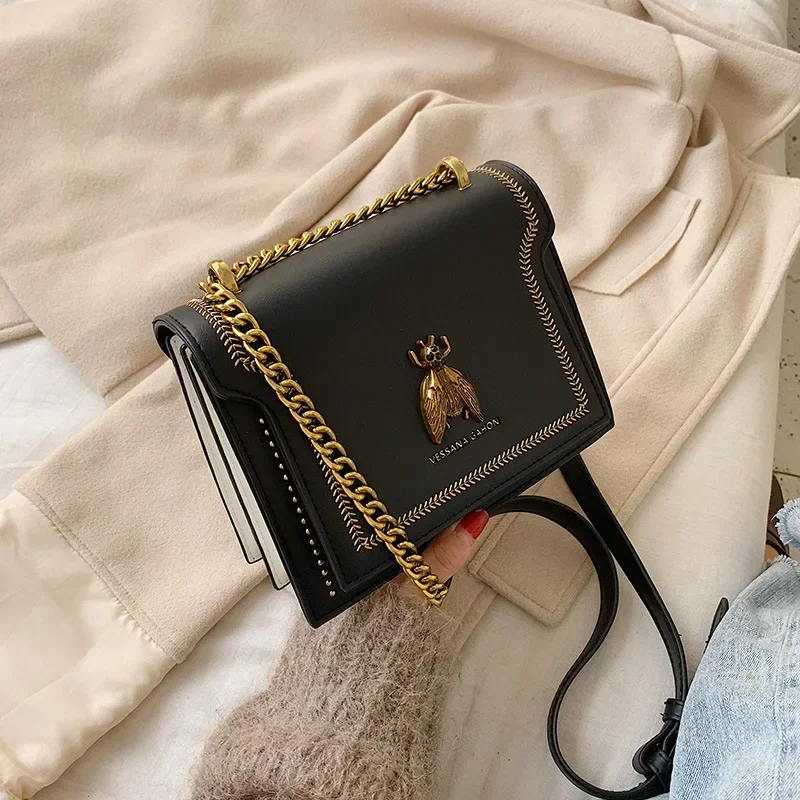 2024 New Fashion Brand Luxury Designer Handbags For Women High Quality PU Leather Shoulder Bag Aesthetic Female Cross Bags