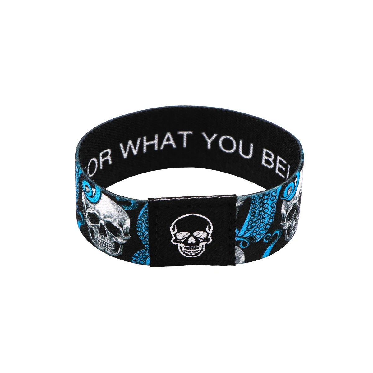 هالوين الهيكل العظمي سوار للنساء الرجال يقتبس مطاطا الرياضة معصمه أساور الموضة مجوهرات الفن اكسسوارات الهدايا