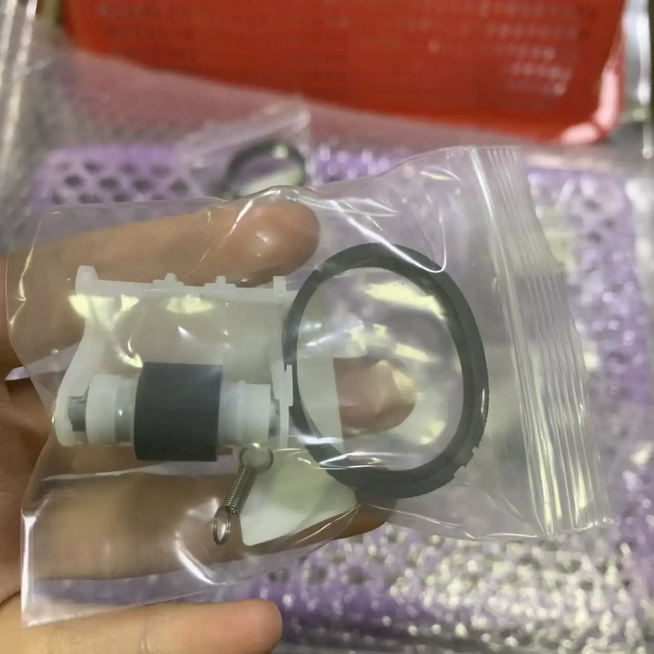 

50 компл. резиновая шина ролика захвата подачи для EPSON L3110 L3150 L4150 L4160 L3156 L3151 L1110 L3158 L3160 L4158 L4168L4170