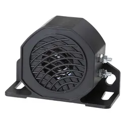 12-60V Decibel Backup 107dB Reversing Horn IPX6 Waterproof Backup Alarm Siren Beeper for Vehicle Reversing Reminder