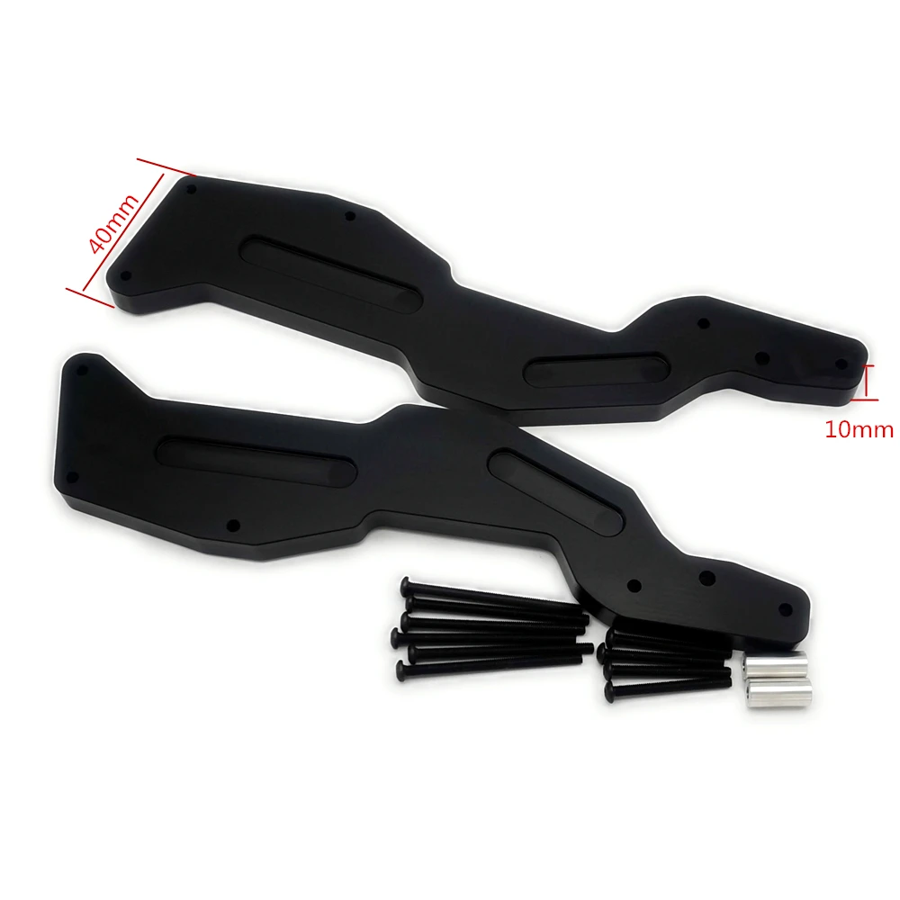 2 stks POM Achterrolkooi Versterkte Ondersteuning voor Losi 1/6 Super Baja Rey 2.0