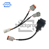 Diagnostic Cables for volvo Penta diagnostic tool for volvo vodia 5 Marine Engine Truck Diagnostic cable 8 pin & 6 pin