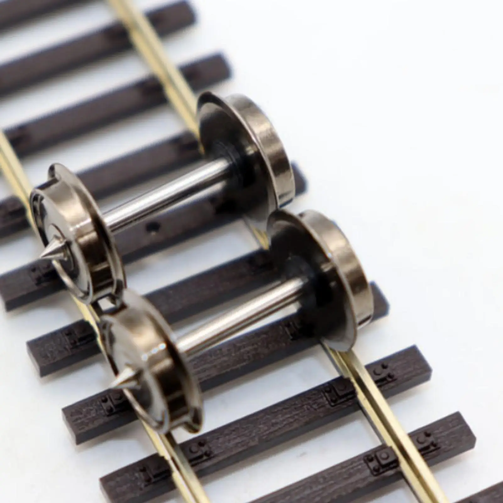 12 قطعة عجلات معدنية قطع غيار ملحقات قطار هواية لقطار نموذج 1:87 يمكنك صنعها بنفسك