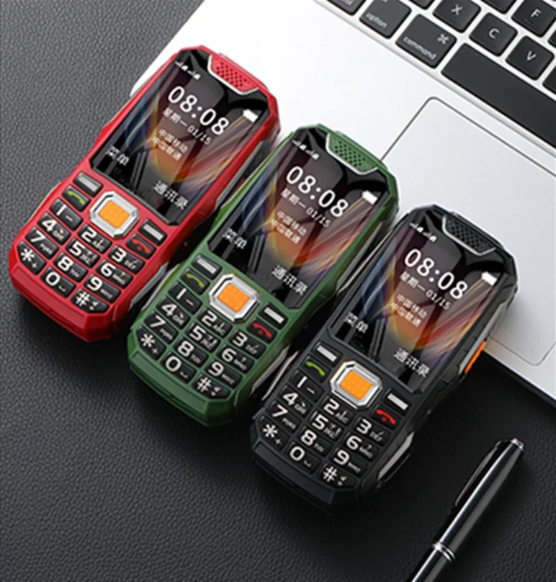 Push Button Rugged Mobile Phone 2.4\