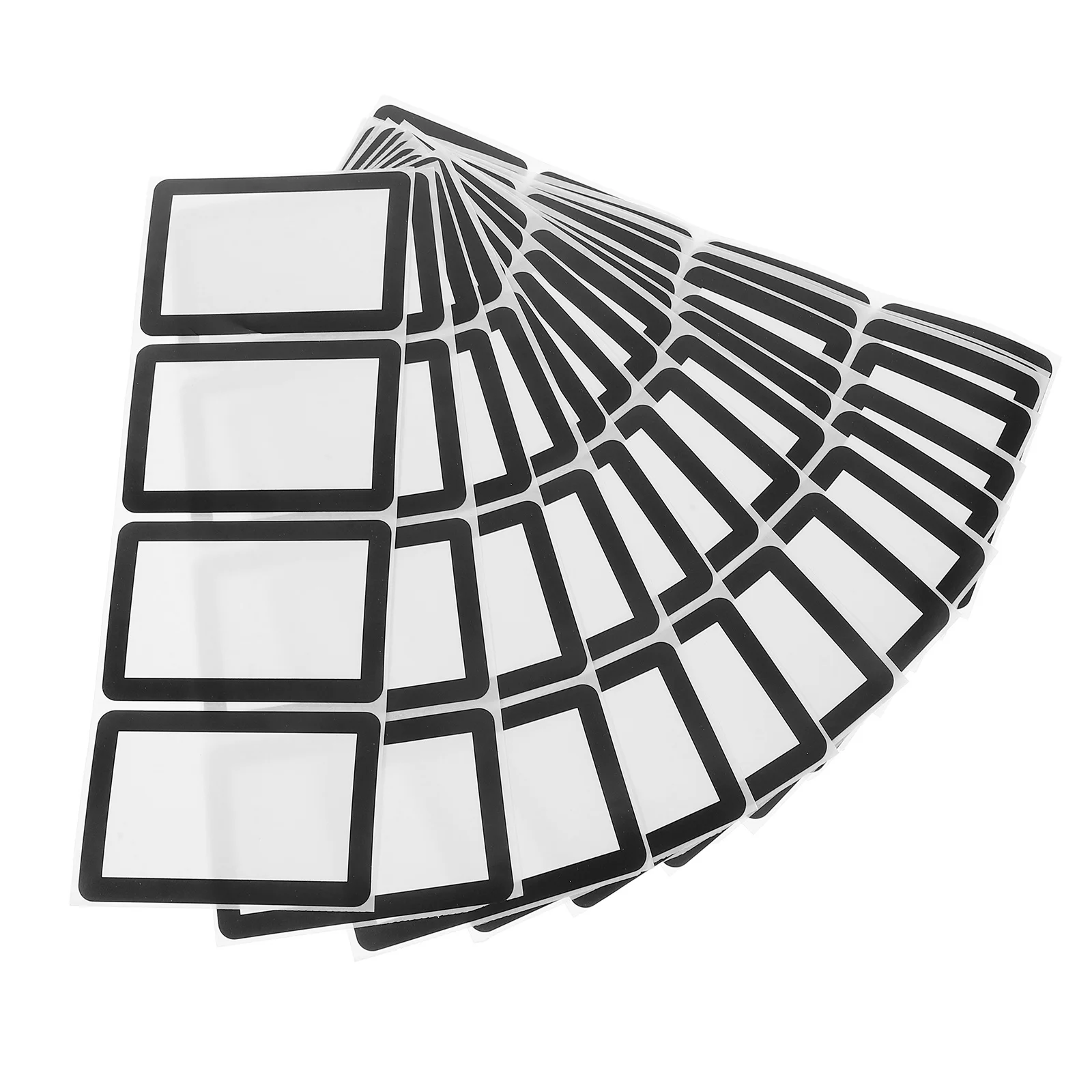 

60 водонепроницаемых этикеток-стикеров для именных бирок в элегантном стиле для школьных принадлежностей, одежды, снаряжения и домашней организации