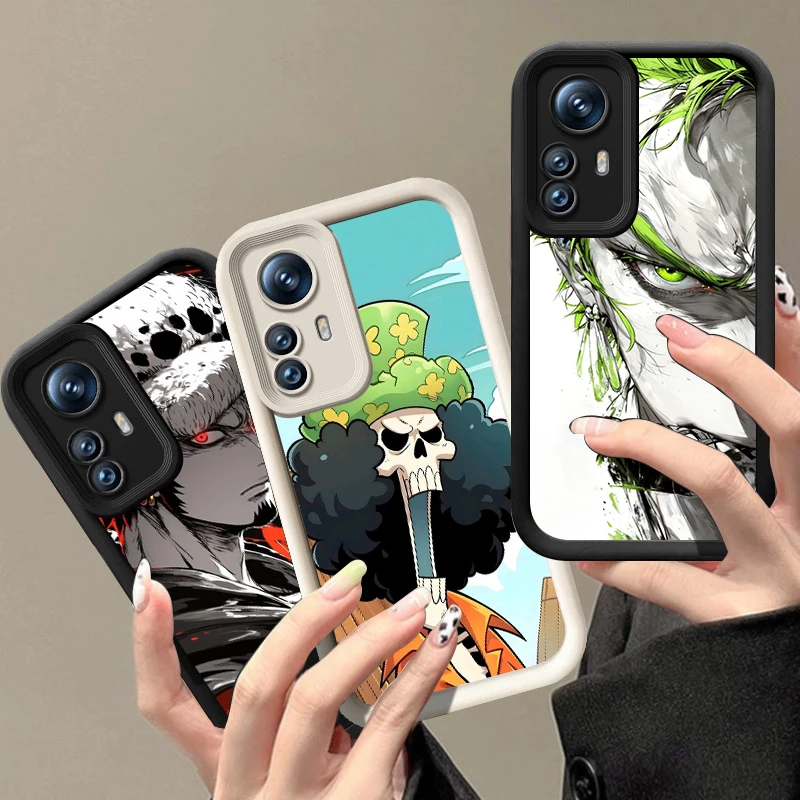 Zoro Ones P-Piece Phone Case For Xiaomi POCO F5 M3 M4 M6 Plus X3 X5 X6 Pro 5G F3 X4 GT NFC C55 C61 C65 C75 F4 M5S