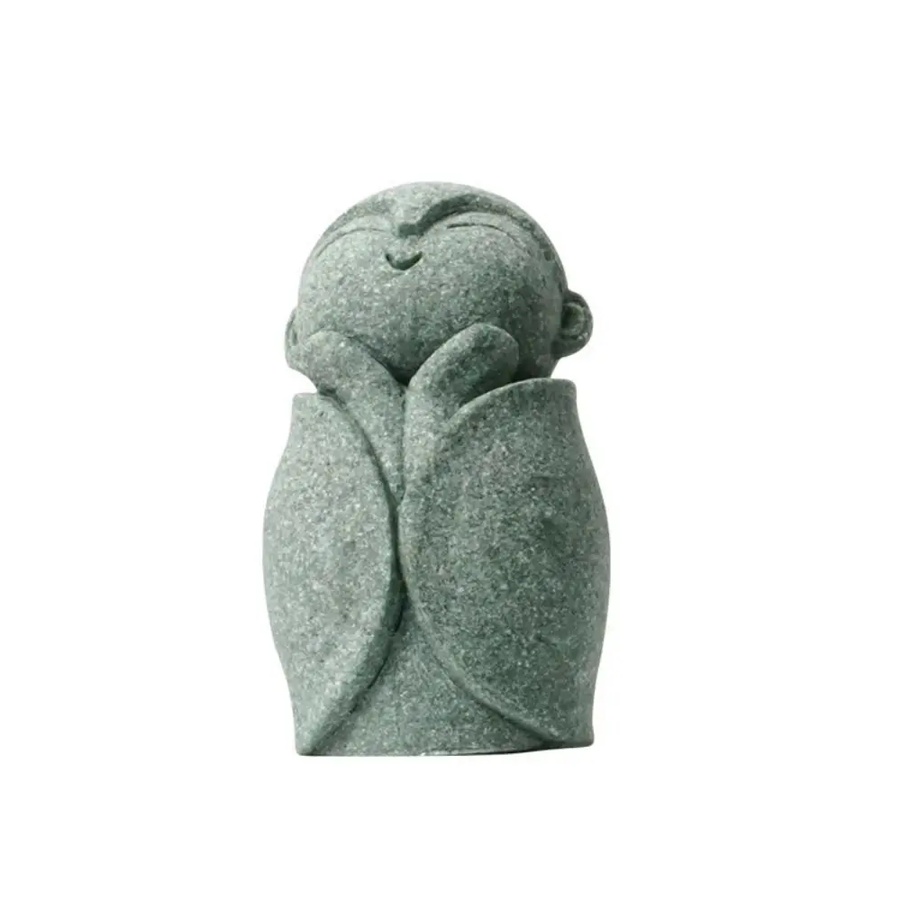 

Multi-style Miniature Buddha Statue Handmade Cute Little Monks Figurine Exquisite Zen Garden Ornament Home Decor