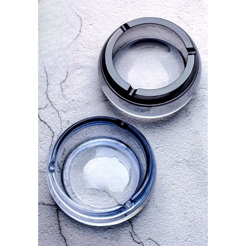 

Handmade Creative Fashion Crystal Glass Ashtray Office Ornament Gifts Heavy