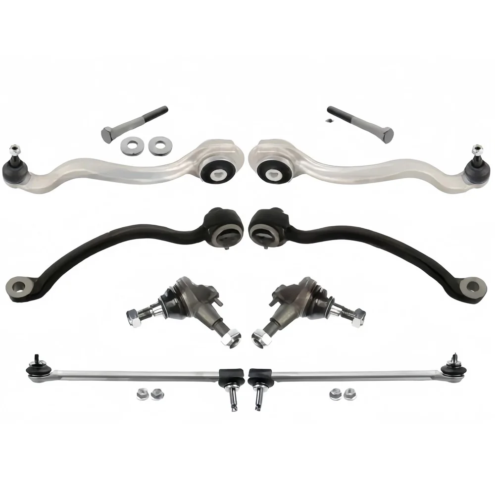 Chassis Parts For Mercedes W212 S212 2.0L Front Suspension Wishbones Arms Ball Joints Links