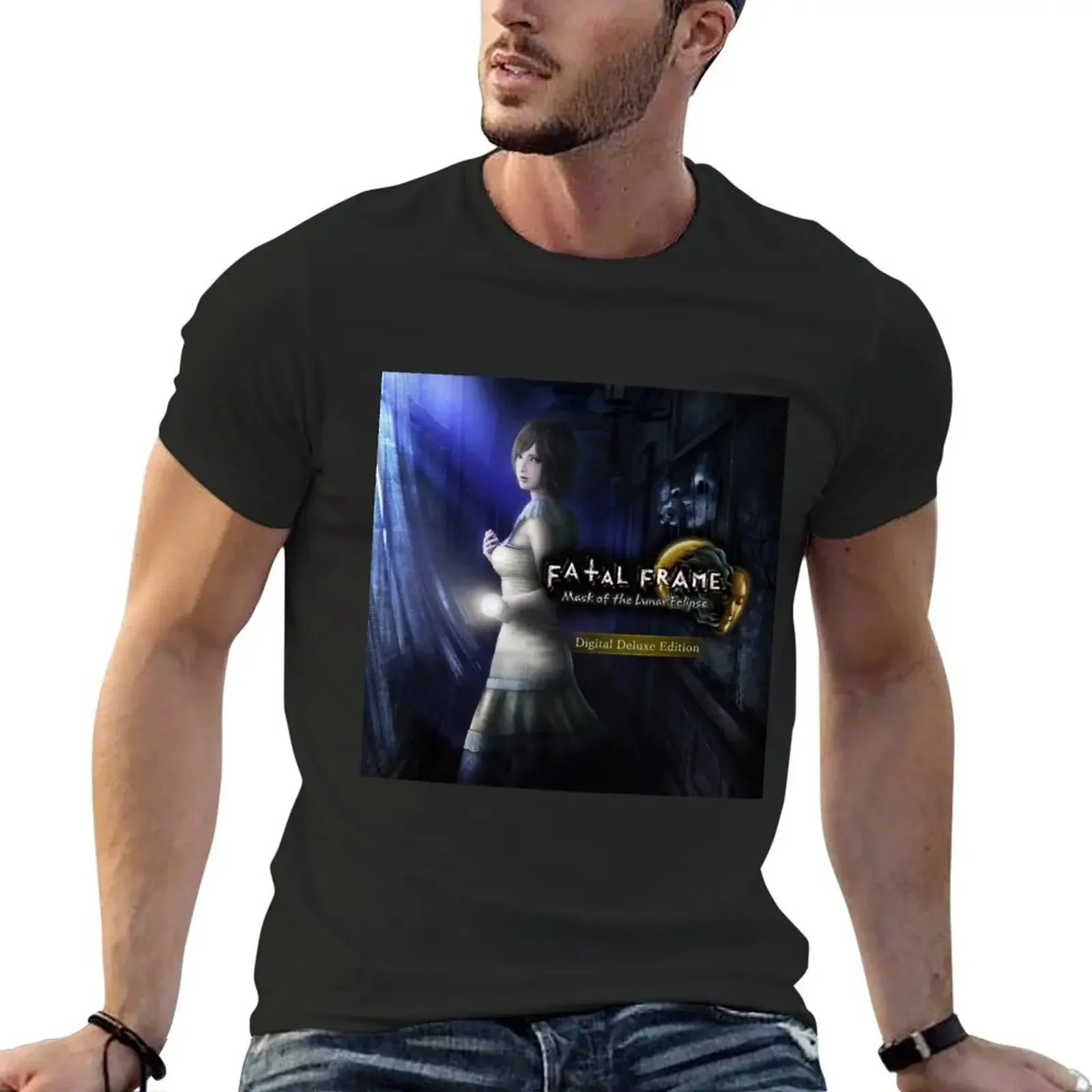 Fatal Frame: Mask of the Lunar Eclipse T-Shirt boys whites aesthetic clothes mens t shirts casual stylish