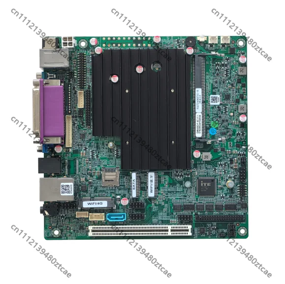2026 EM6400 POS Motherboard J6412 CPU DC/ATX Power Interface PCI LPT PS/2