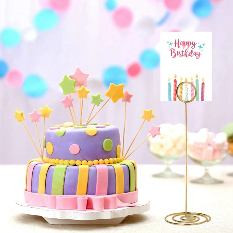 حاملات أرقام الطاولات لحفلات الزفاف ، حامل بطاقة المكان ، حاملات رقم الطاولات الطويلة ، حفل التخرج ، من 60 *