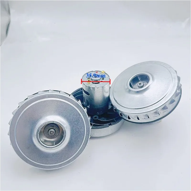 เครื่องดูดฝุ่นกำลังสูงมอเตอร์ 10.8V 120W 14.4V 110W ตลับลูกปืนคู่ 545 ใบพัดอลูมิเนียม |   แรงดูดสูง