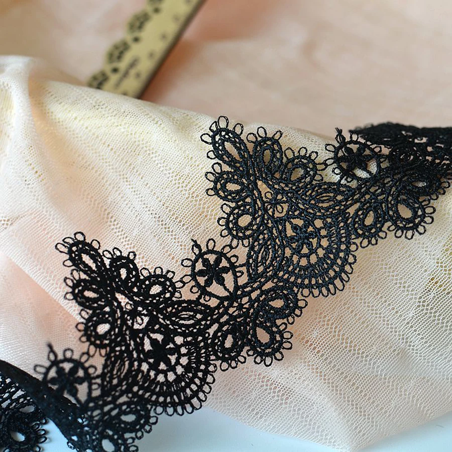 Flower Lace Fabric for DIY Projects
