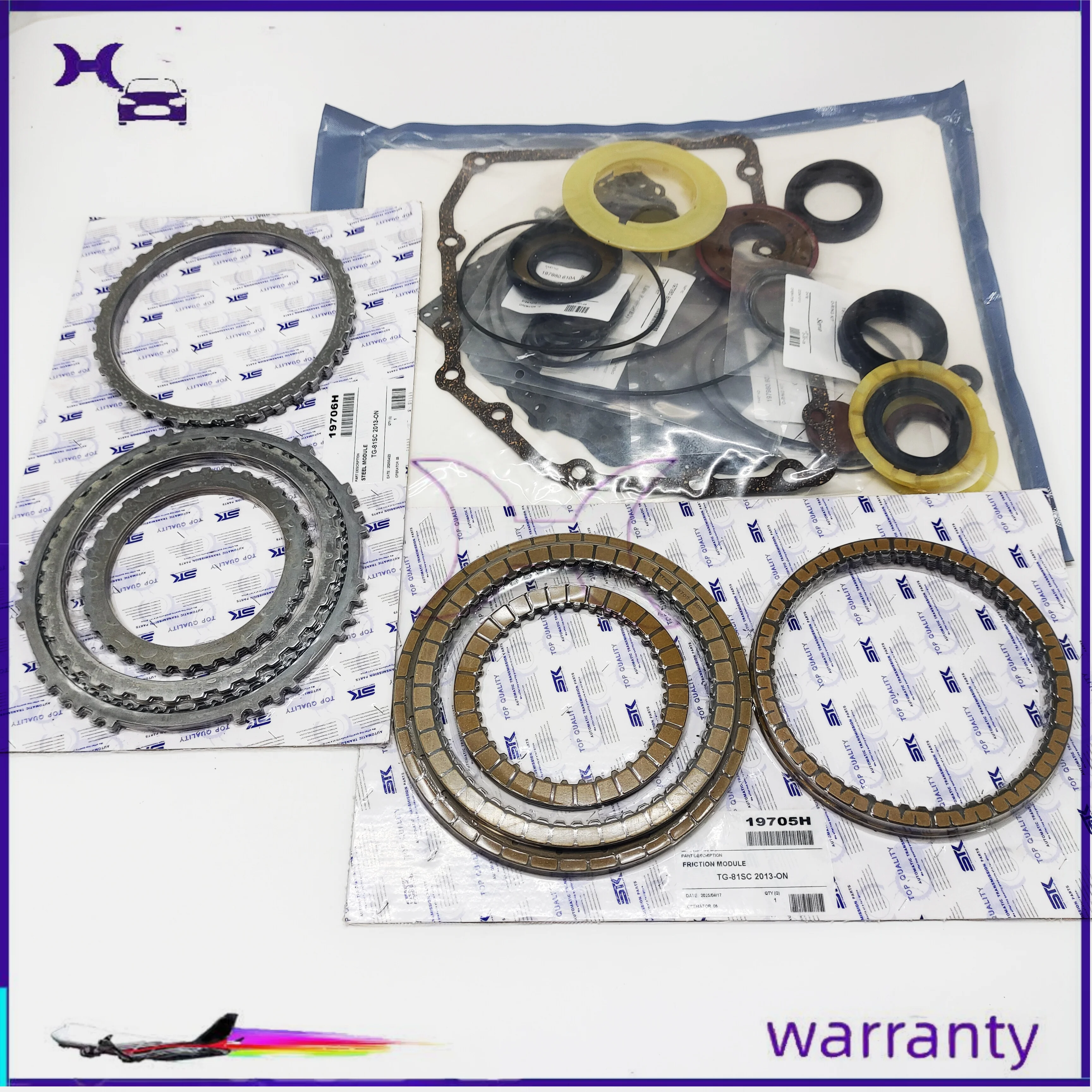 

High-Quality For BMW X1 X2 MINI TG81 TG81SC TG-81SC AF50 Master Kit Overhaul Kit Friction Plate 1.5/2.0L Gearbox