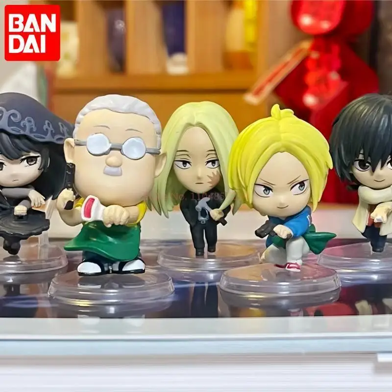 

Genuine Bandai Sakamoto Days Gachapon Toys Character Styling Series Capsule Toys Osaragi Asakura Shin Anime Figure Model Gifts