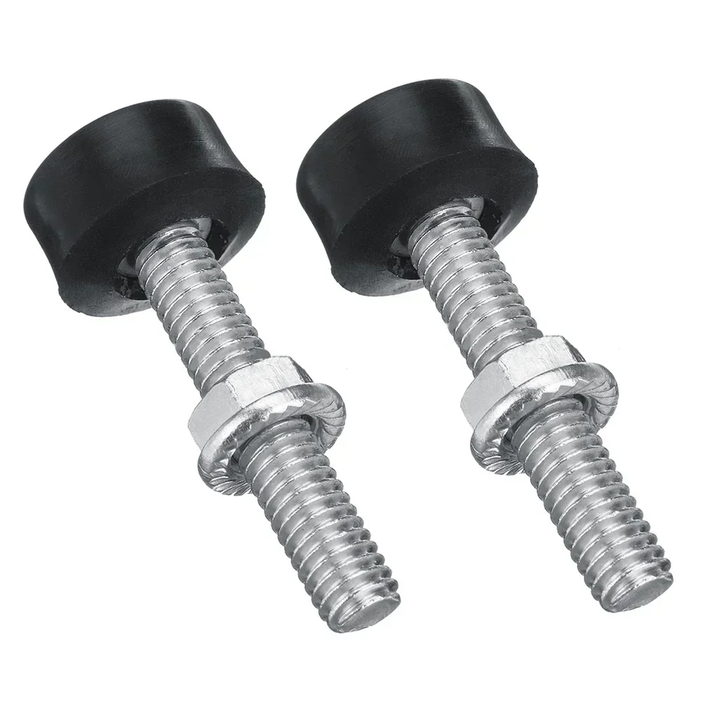 

2pcs Car Hood Bumper Stop Screw Buffer-Cap For Chevrolet For Camaro Black Parts Accessories Bumpers Parts