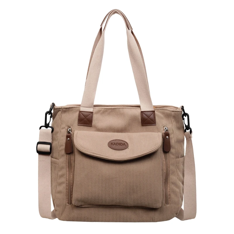 

Fashion Casual Women's Shoulder Bag High Quality Tote Bag Soft Fabric Crossbody Bag Large Capacity Women's Handbags