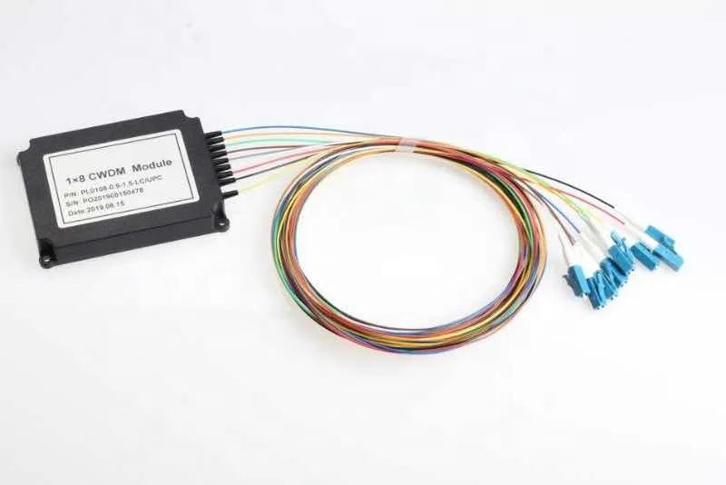CWDM Module 4/8/16/32 Mux/Demux Fwdm Dwdm Cwdm Brand LC/SC/FC Connectors 1470-1610nm Wavelength FTTx Solutions
