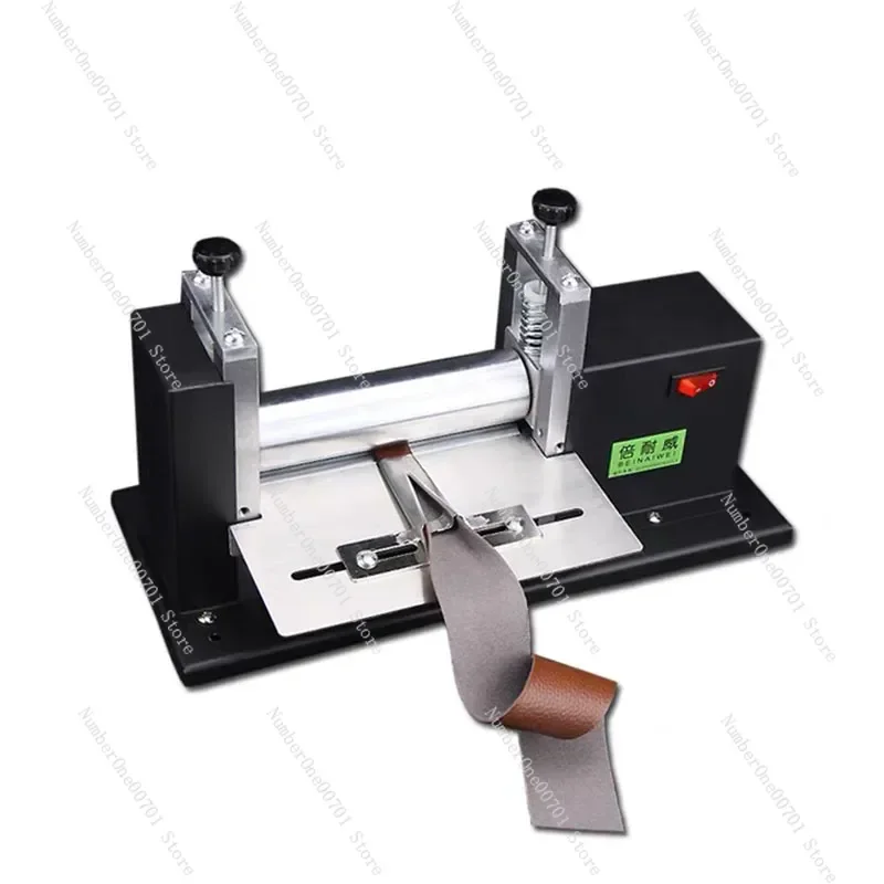 

Electric small leather draw machine, manual glue dispenser leather press laminating machine including 8 pcs pull tube nEW