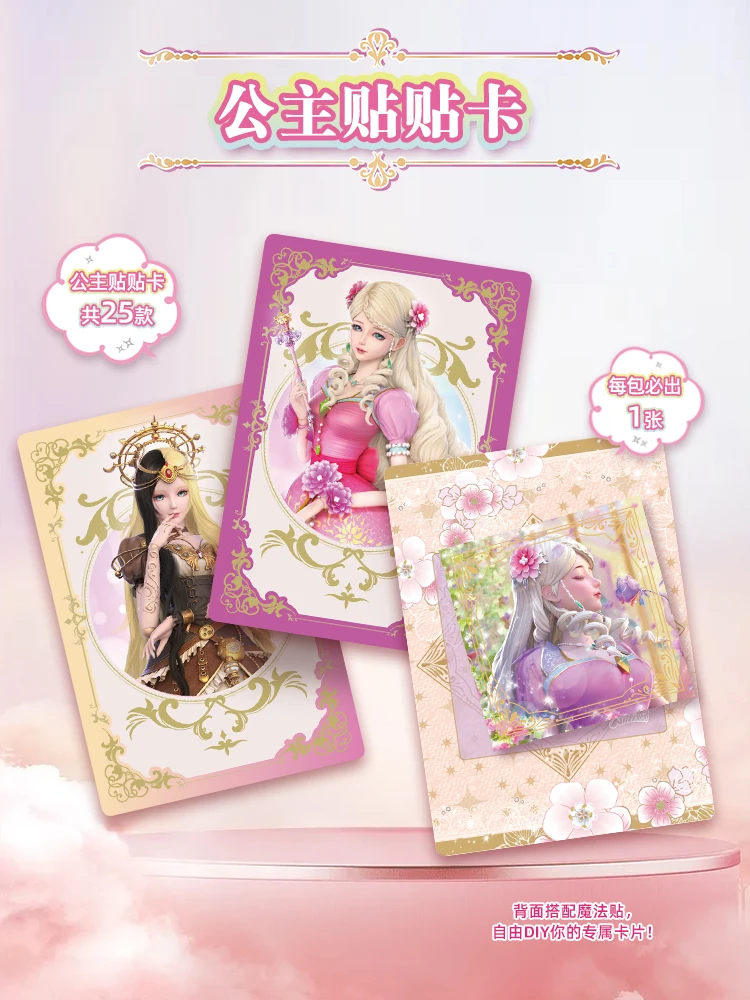 KAYOU Ye Lo Li Stickers raccogli e incolla Princess Fairy Stickers adesivi per bambole per bambini e ragazze regali per Festival di giocattoli per bambini