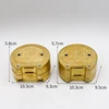 Laboratoire dentaire 2 couches 2 Type d'éjecteur de prothèse dentaire en Bronze, équipement de presse 6