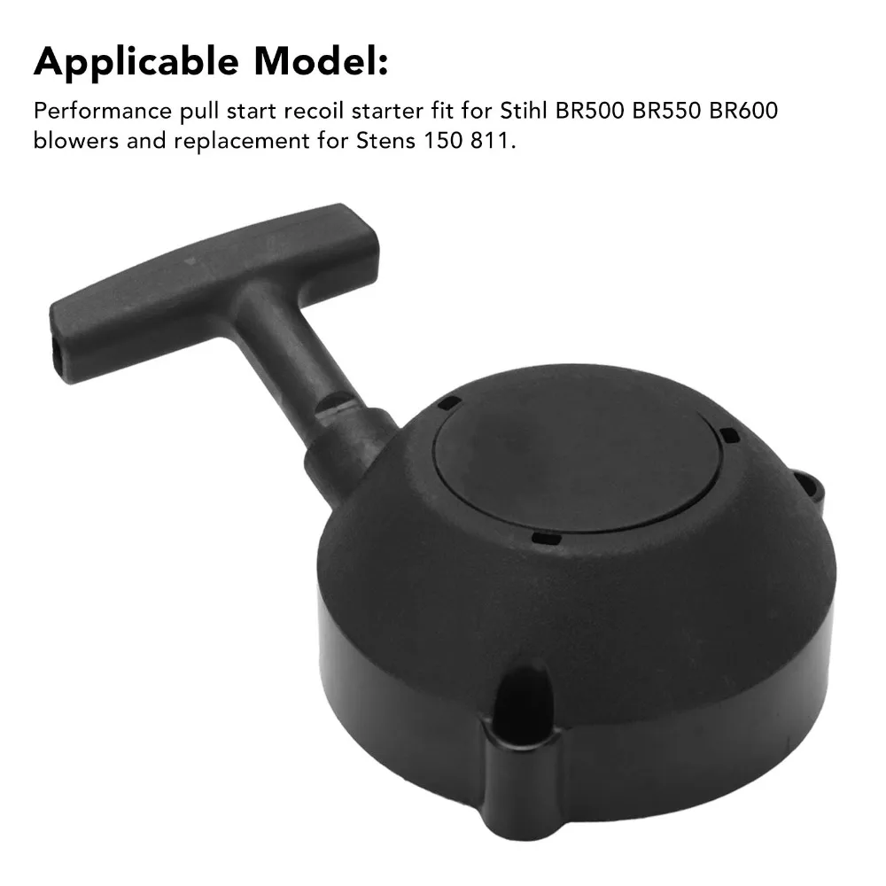 4282 190 0300 arranque por cuerda arranque de retroceso conjunto de arranque ABS conjunto de arranque de retroceso para sopladores Stihl BR500 BR550 BR600