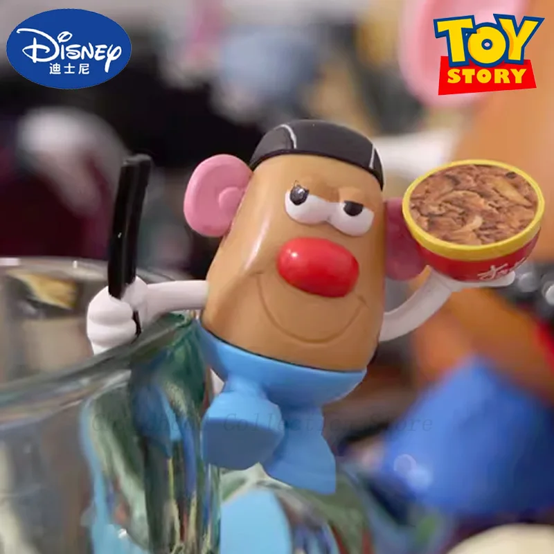 Kawaii Disney Toy Story Mr. and Mrs. Potato Head Action Figure Toys Cup Edge Dolls Anime Cute Cup Edge figurine regalo per bambini