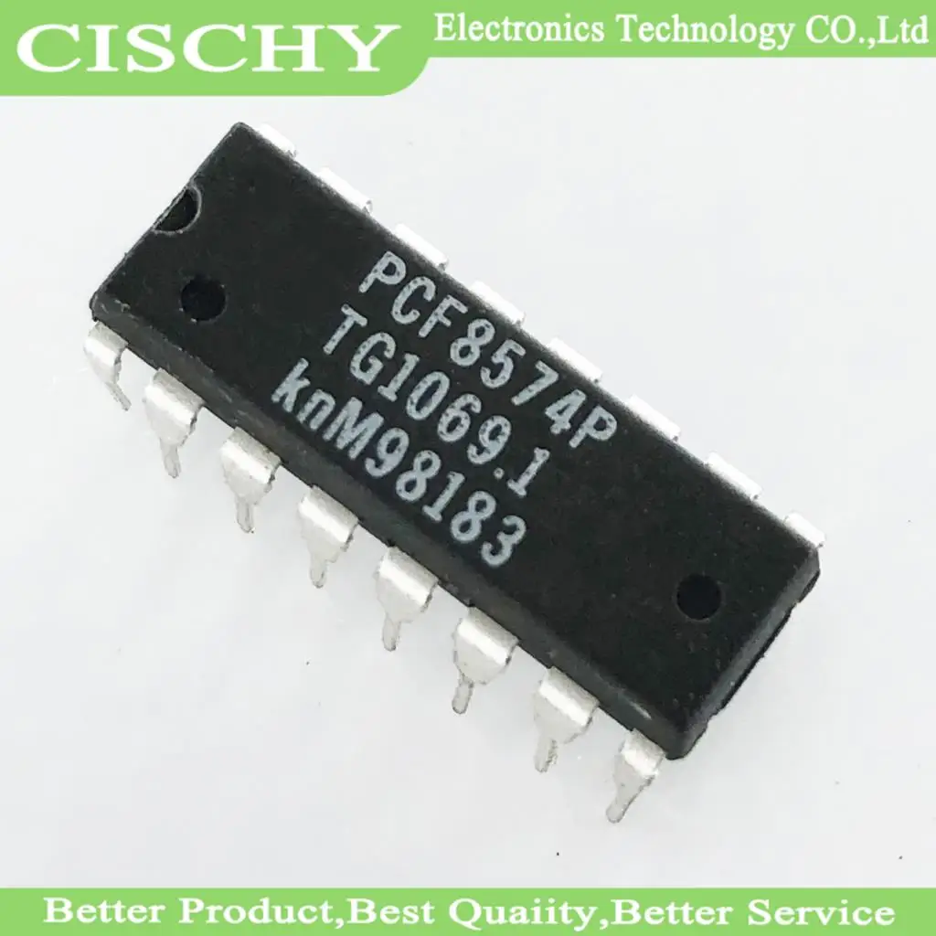 5PCS PCF8574P DIP16 PCF8574 DIP 8574P DIP-16 PCF8574AP  and original IC