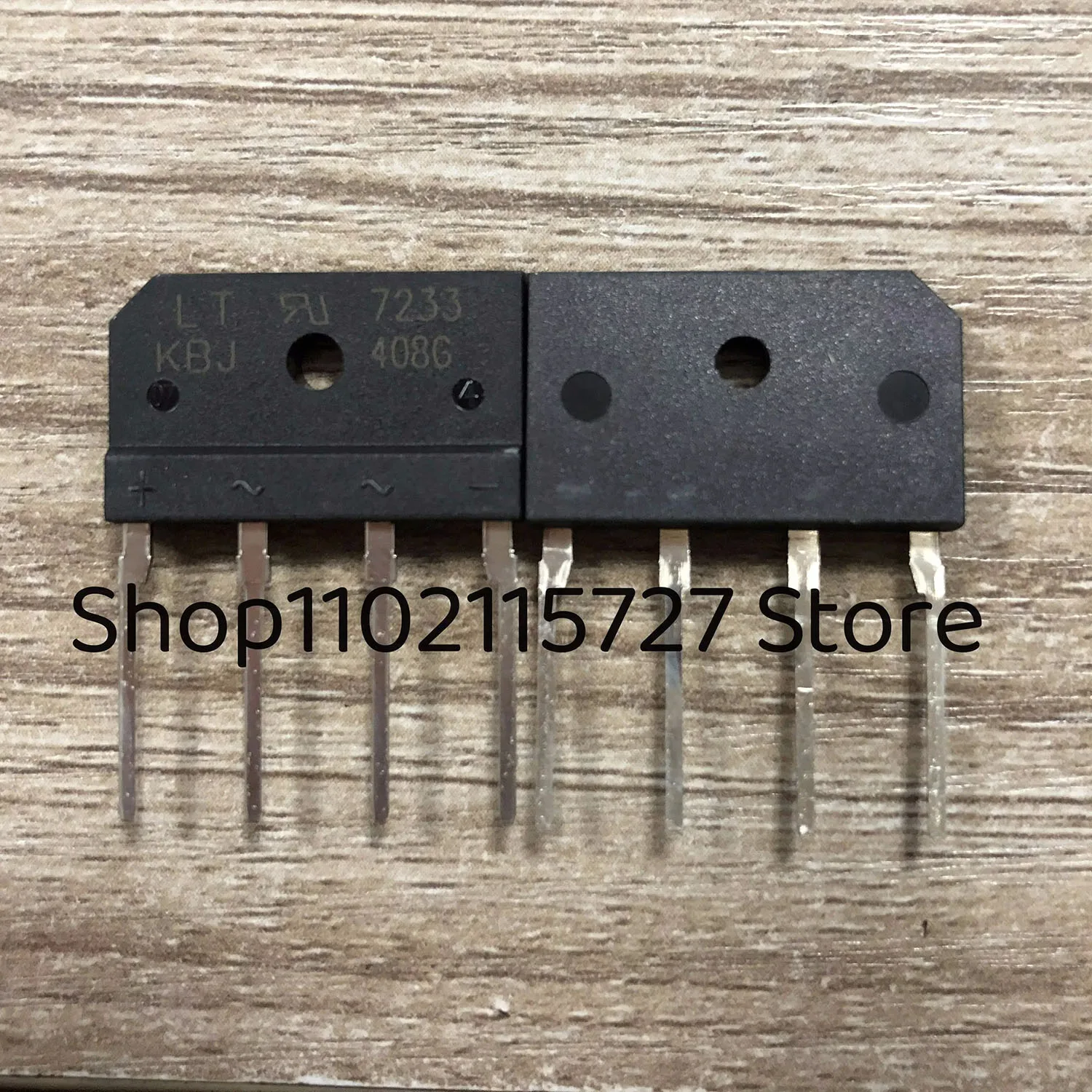 

New Original 20Pcs KBJ408G KBJ408 DIP-4 4A 800V Rectifier Bridge Stack LCD Full Bridge Good Quality