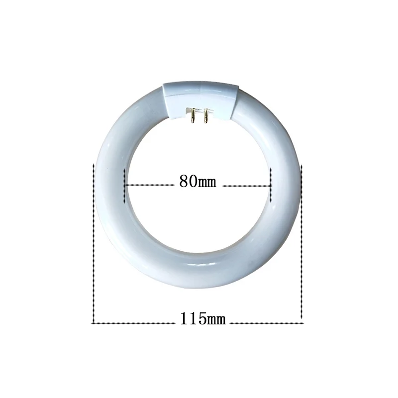 FCL9EX-N 9W Microscope Ring Lamp Tube Day White Light Three Primary Colors Compatible Fluorescent Replacement for FCL9EXN