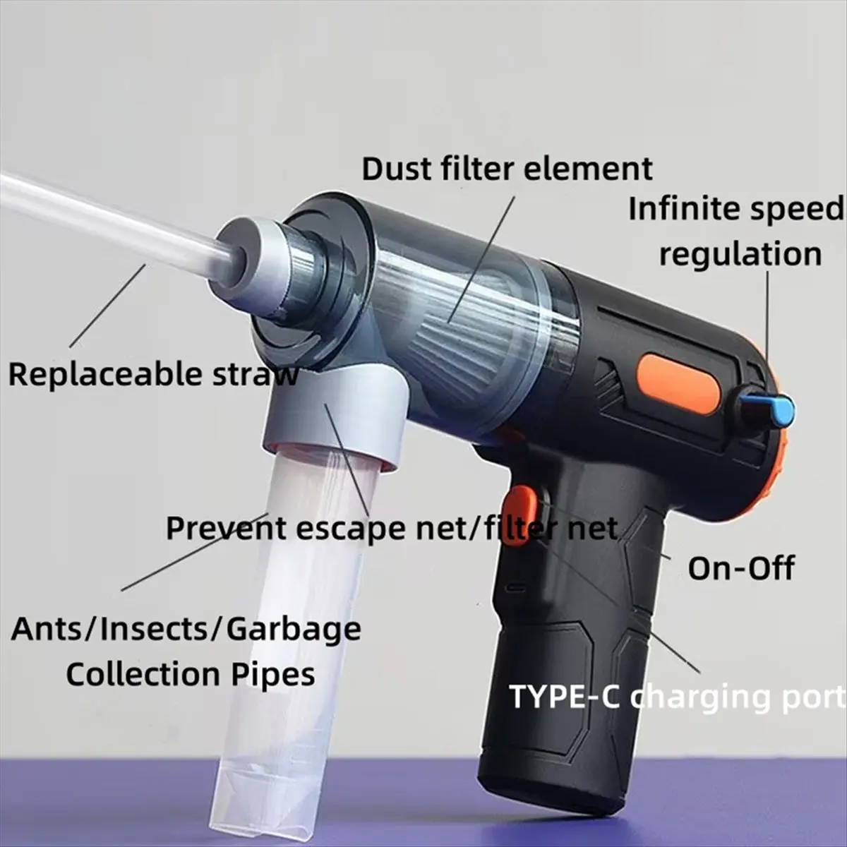 DT57 LATEST MODEL Ant Insect Catcher Handheld Fly Grabber Spider Catcher Bug Insect Catching Tool Bee Clamp Insect Catching Inse