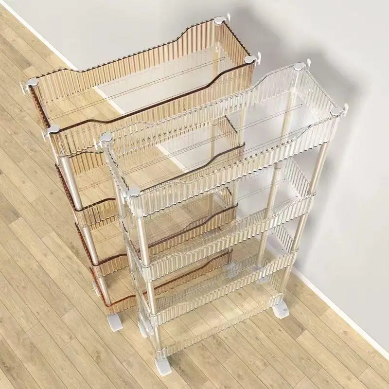 

Узкий напольный органайзер Batoom для туалета, тумба для косметики, пластиковый, простой, для домашней организации