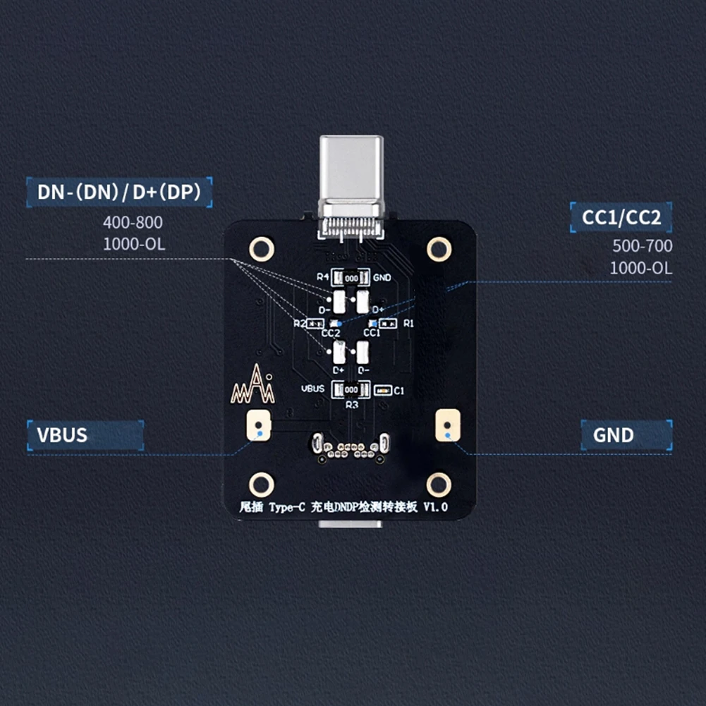 1個 TYPE-Cテールテストボード 検出故障 携帯電話とタブレットテスター BL-804 ABS TYPE-Cテールテストボード テストメーター 検出器