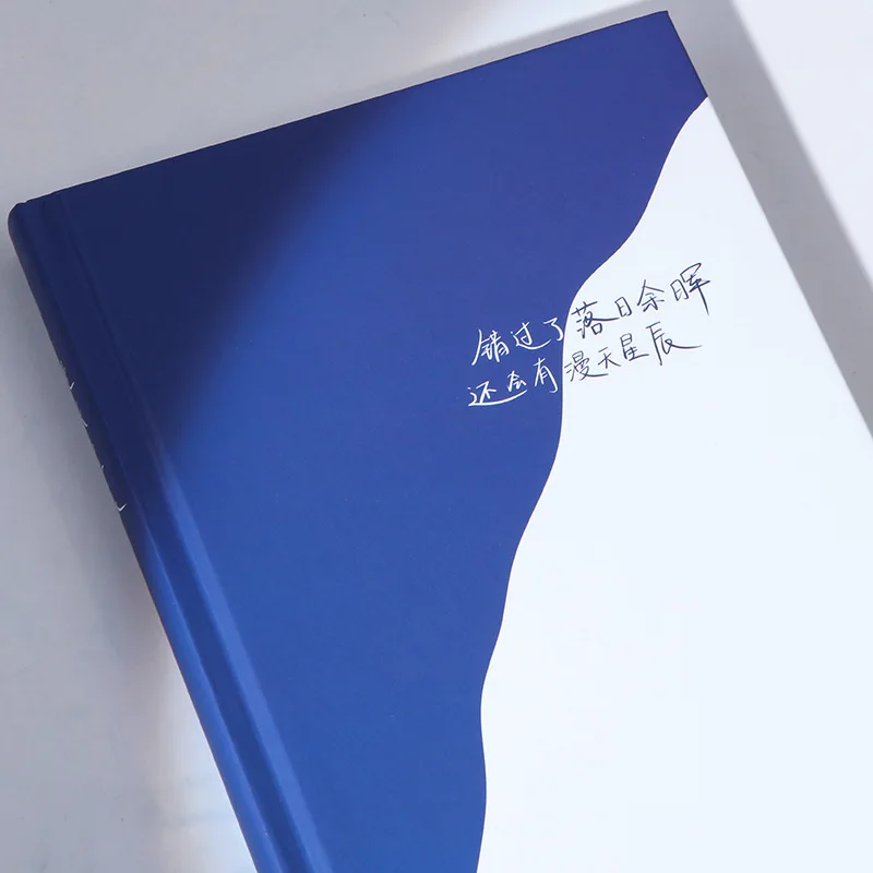 كتيب رسائل حب ثلاثي الخطوط، دفتر ملاحظات أدبي ورائع، مذكرات طالب بسيطة وفارغة، استثارة جميلة #4