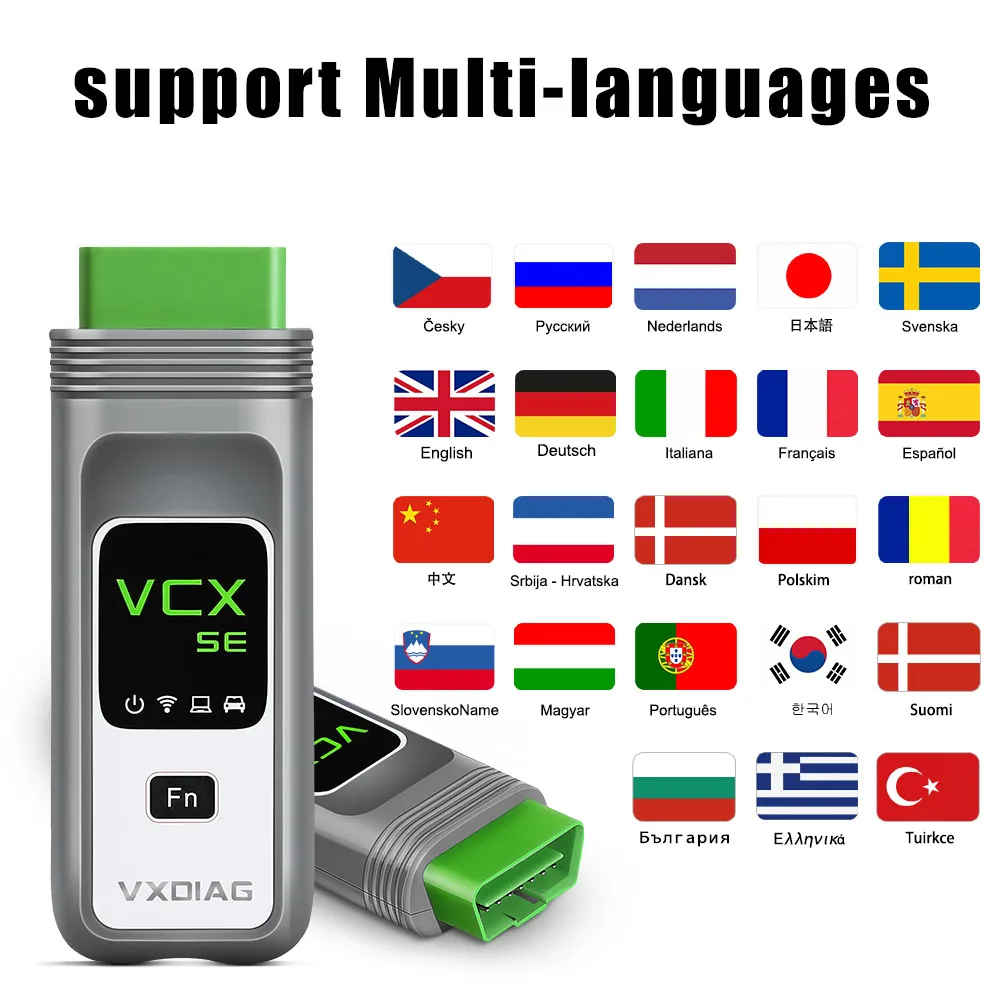 2023.09 VXDIAG VCX SE for Benz Support Offline Coding/Remote Diagnosis with Free Donet Authorization & 500GB Software HDD